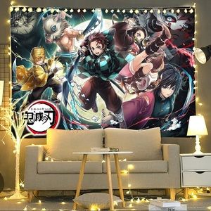 Demon Slayer tapestry 40x60 in